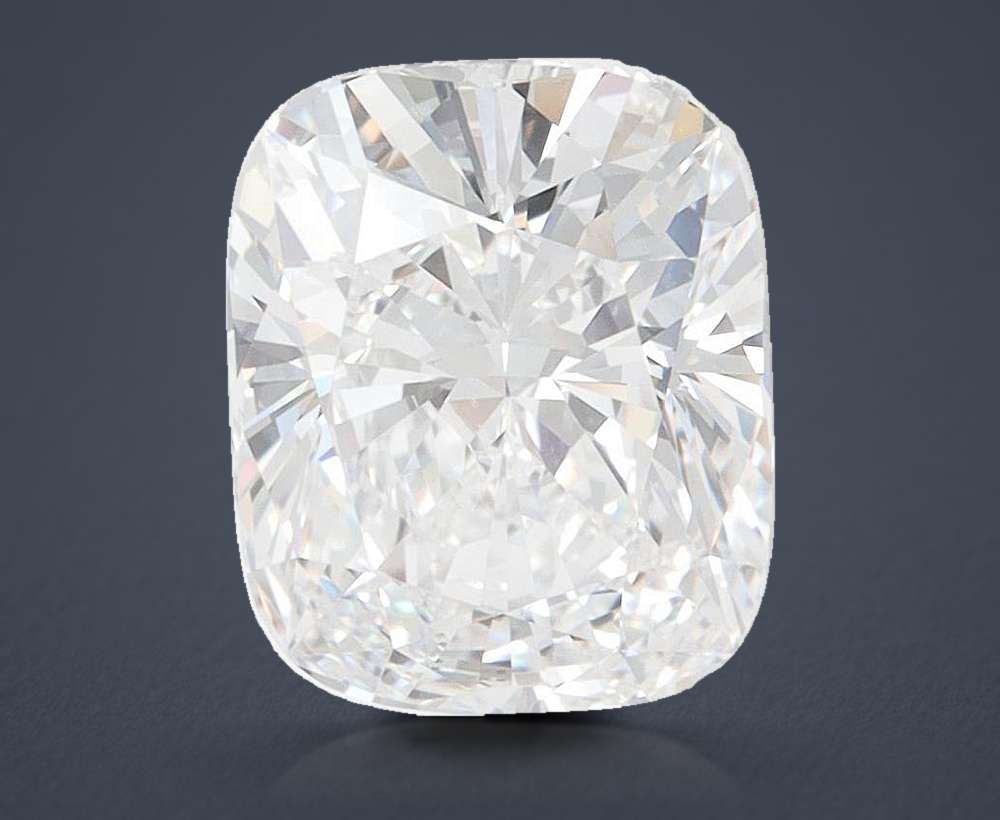 2.96 Carat Cushion Lab Diamond
