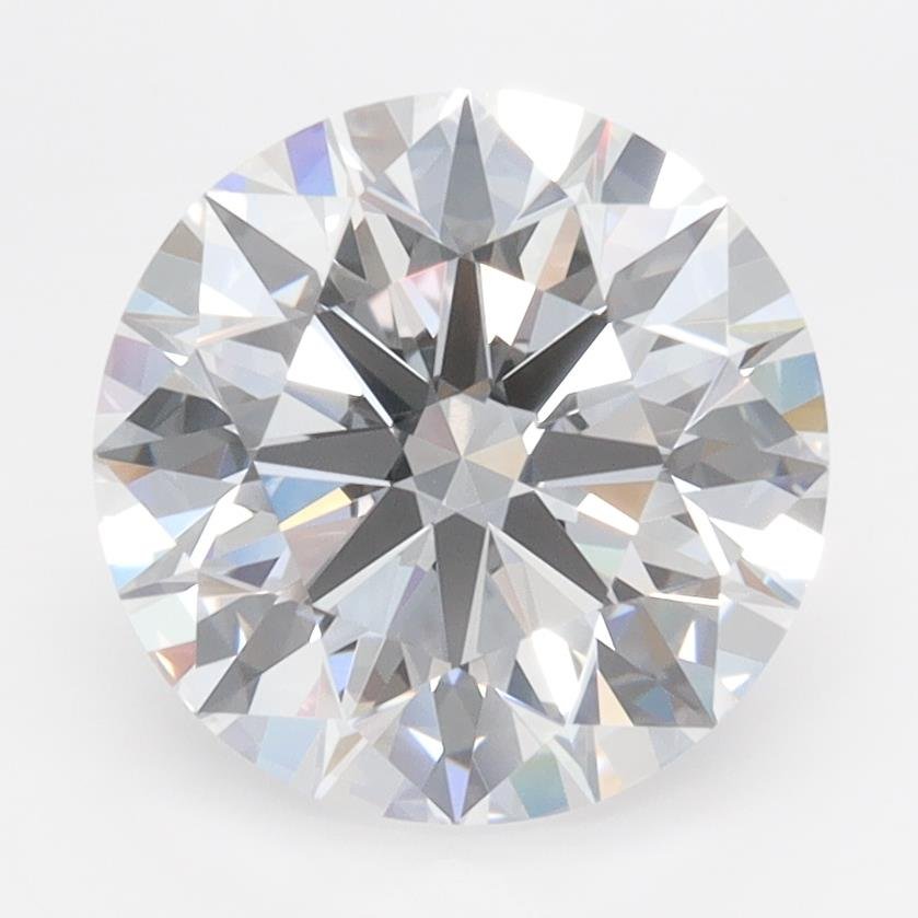 3.03ct D IF Rare Carat Ideal Cut Round Lab Grown Diamond