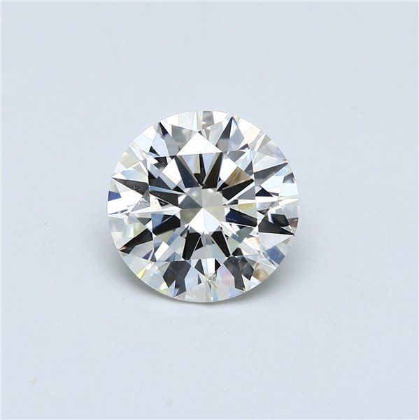 4.02ct J SI2 Rare Carat Ideal Cut Round Diamond