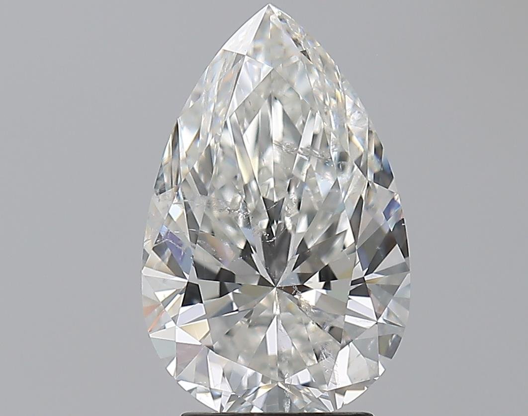 3.31ct G SI2 Very Good Cut Pear Diamond