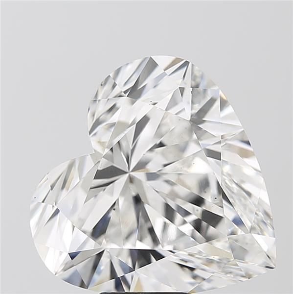 10.02ct F VS2 Rare Carat Ideal Cut Heart Lab Grown Diamond