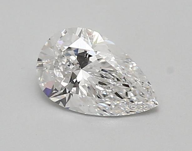 0.88ct D VVS1 Rare Carat Ideal Cut Pear Lab Grown Diamond