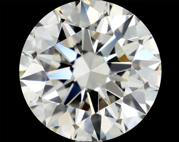 3.12ct K VVS2 Rare Carat Ideal Cut Round Diamond