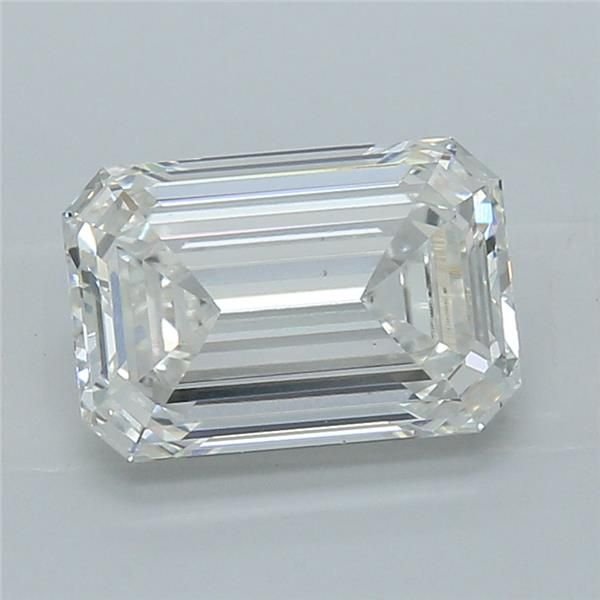 4.06ct G VVS2 Rare Carat Ideal Cut Emerald Lab Grown Diamond
