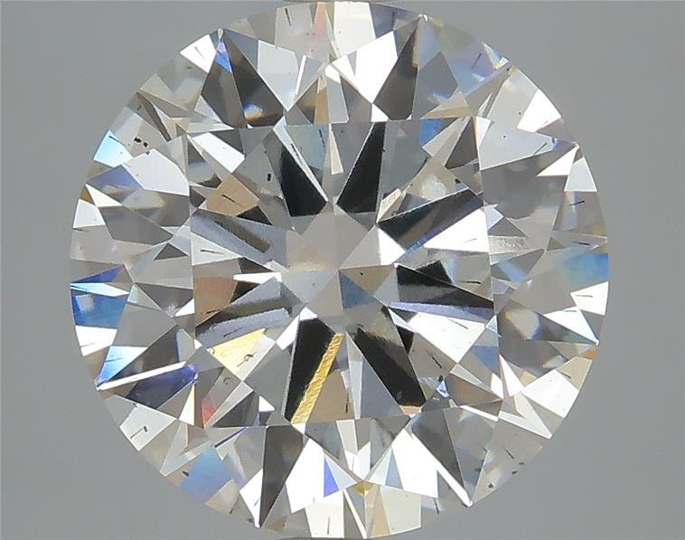 5.24ct G SI1 Rare Carat Ideal Cut Round Lab Grown Diamond