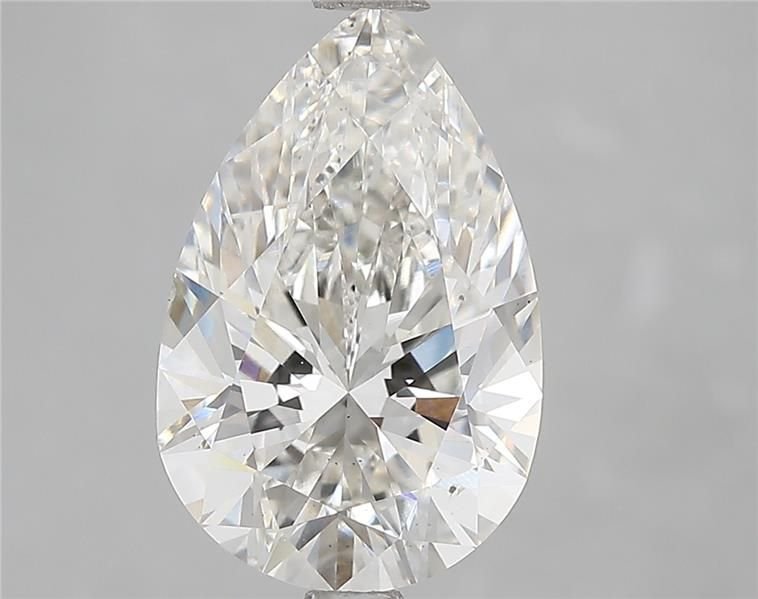 3.02ct G SI1 Rare Carat Ideal Cut Pear Lab Grown Diamond