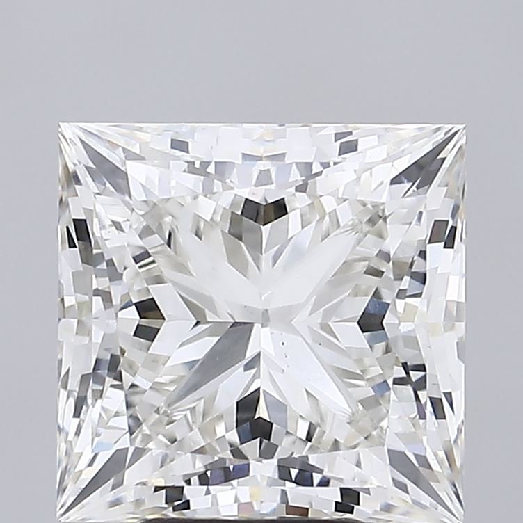 5.55ct H VS1 Rare Carat Ideal Cut Princess Lab Grown Diamond