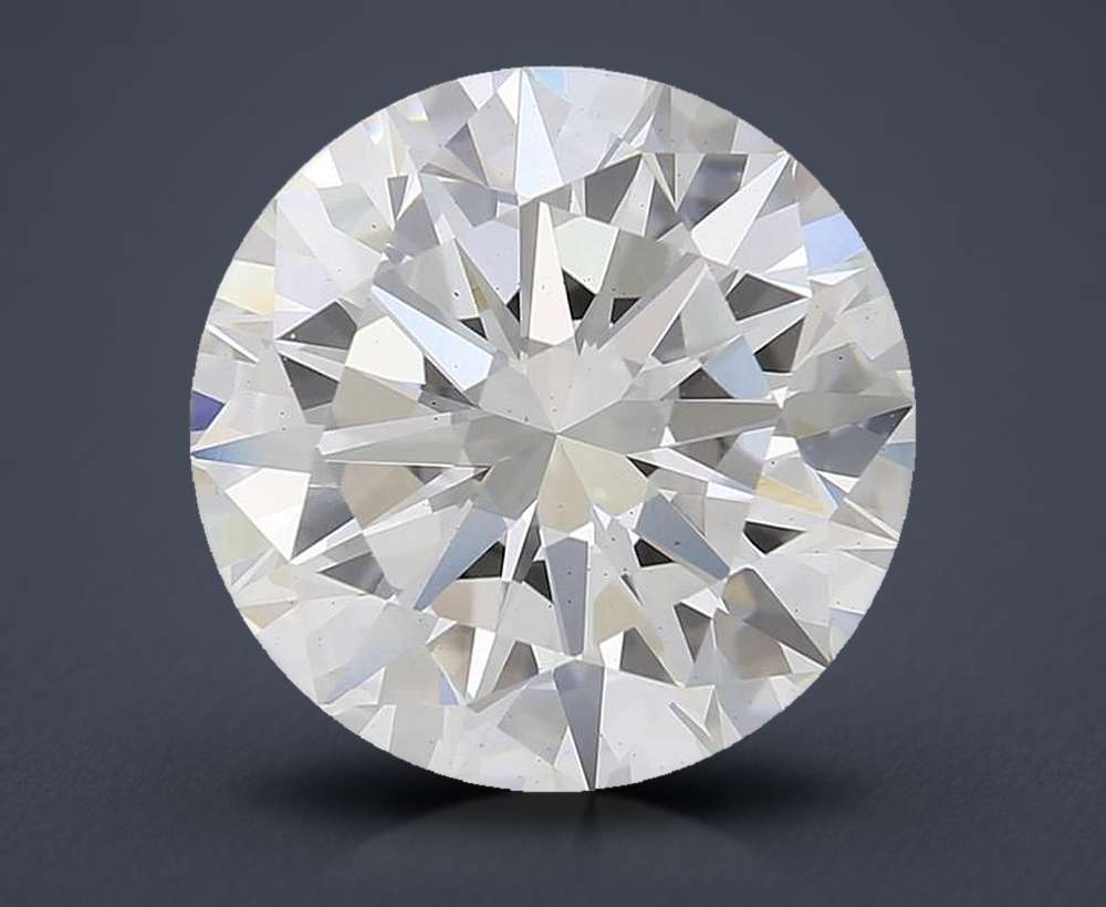 3.46 Carat Round Lab Diamond