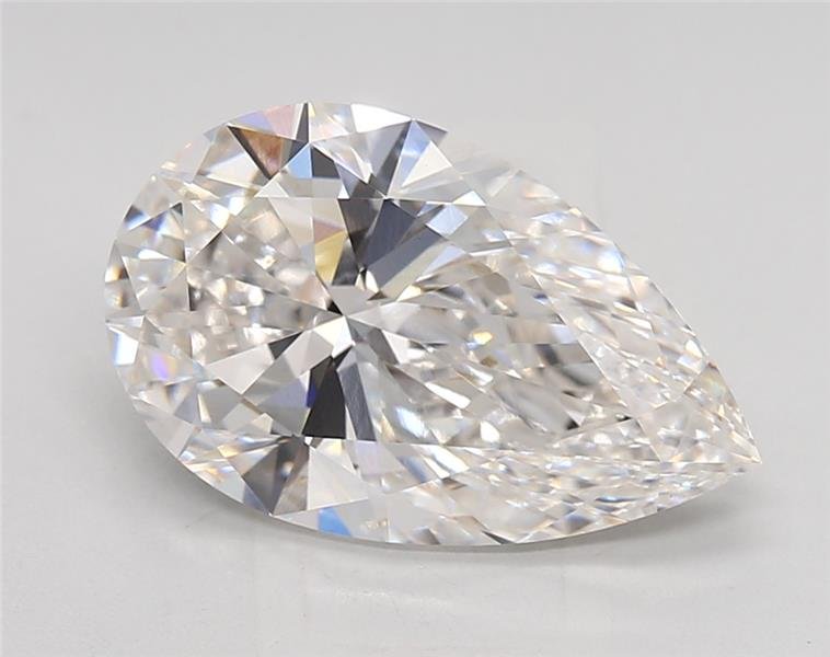 4.01 Carat Pear Lab Diamond
