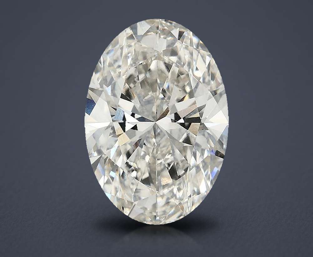 4.00 Carat Oval Lab Diamond