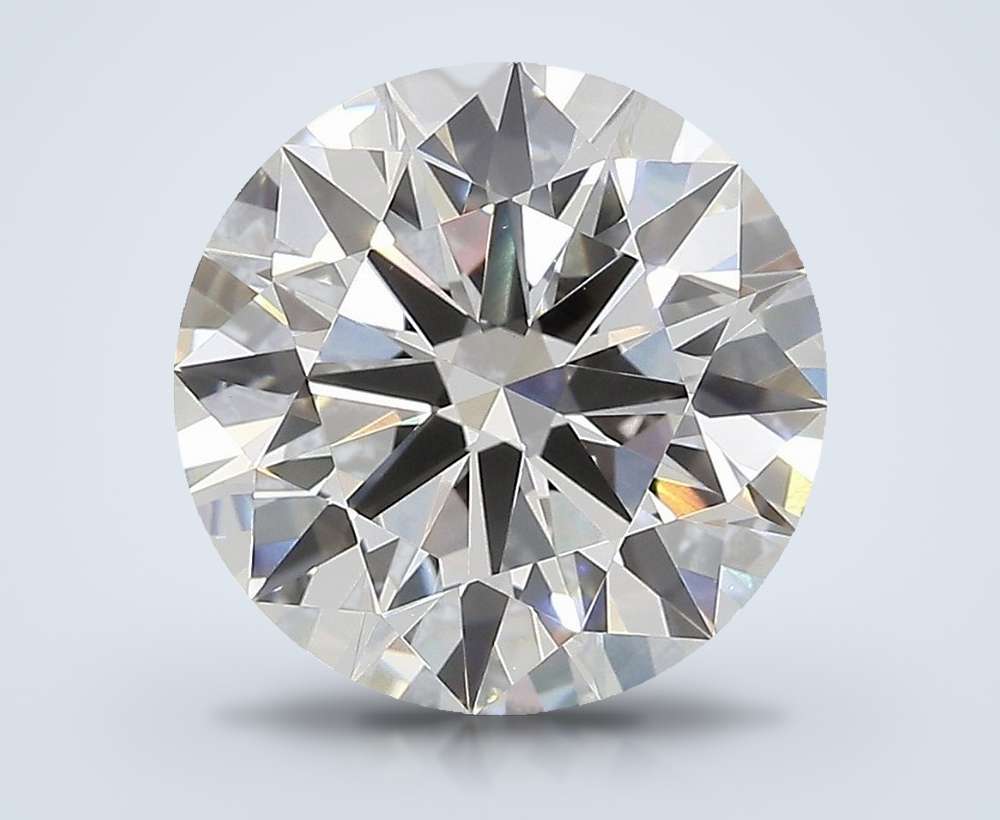 4.07 Carat Round Lab Diamond