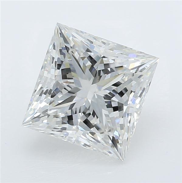 1.24ct G VS1 Rare Carat Ideal Cut Princess Lab Grown Diamond