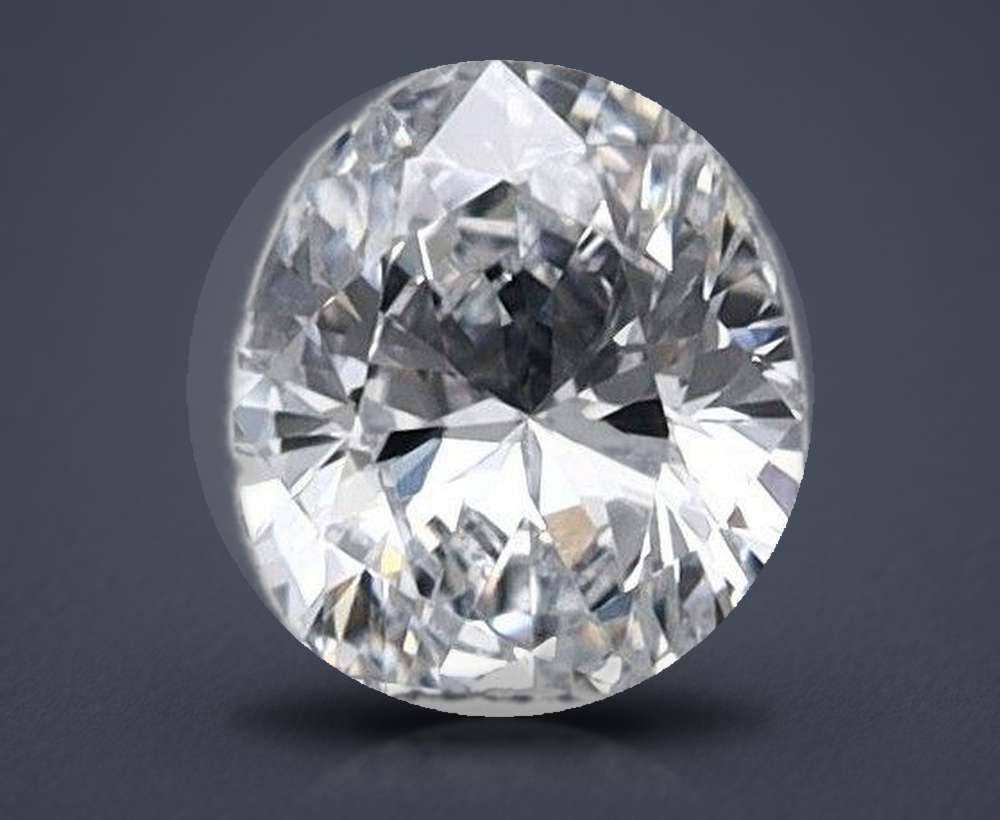 0.22 Carat Oval Lab Diamond