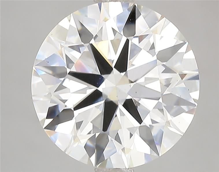 5.02ct G SI1 Rare Carat Ideal Cut Round Lab Grown Diamond