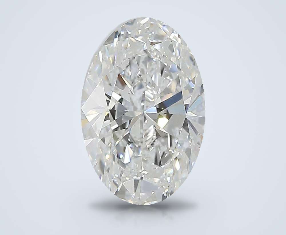 7.27 Carat Oval Lab Diamond