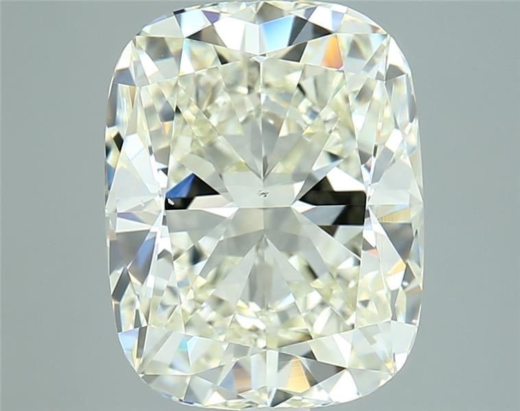 3.24ct K VS2 Rare Carat Ideal Cut Cushion Diamond