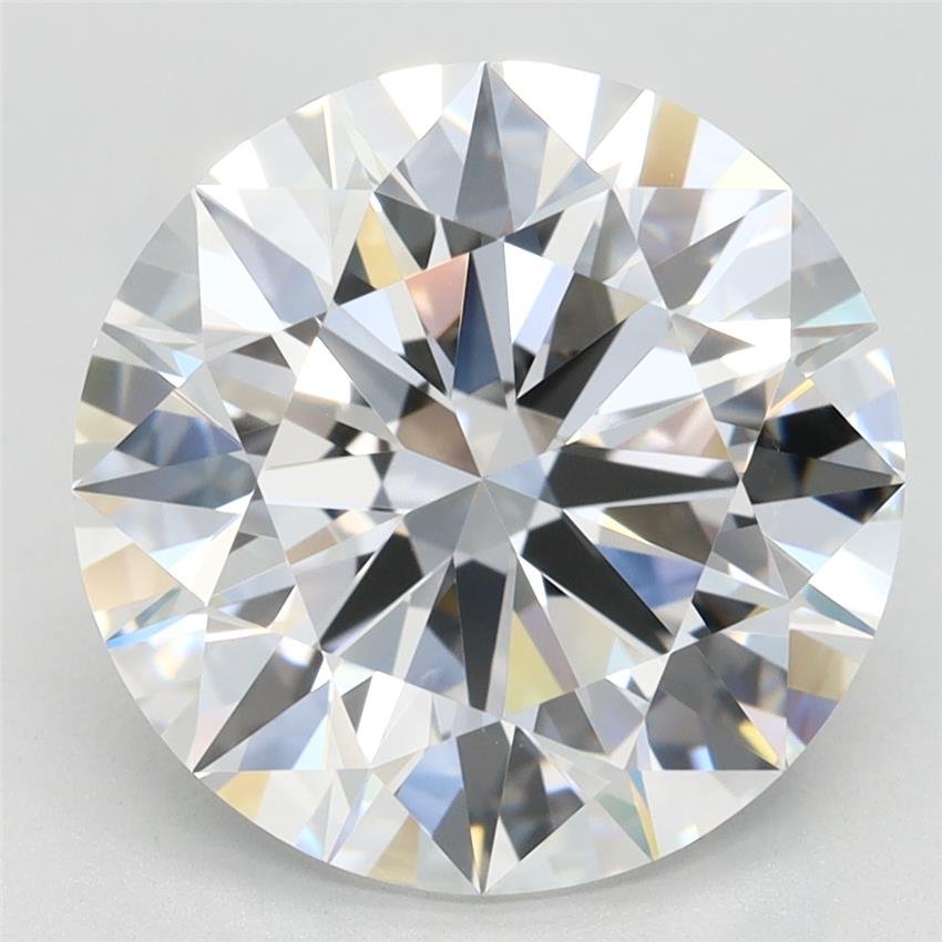 4.92ct E IF Rare Carat Ideal Cut Round Lab Grown Diamond