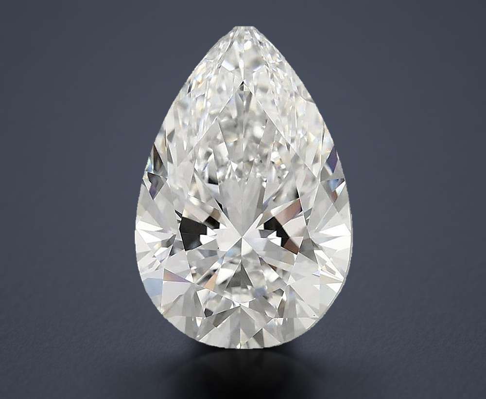 3.10 Carat Pear Lab Diamond