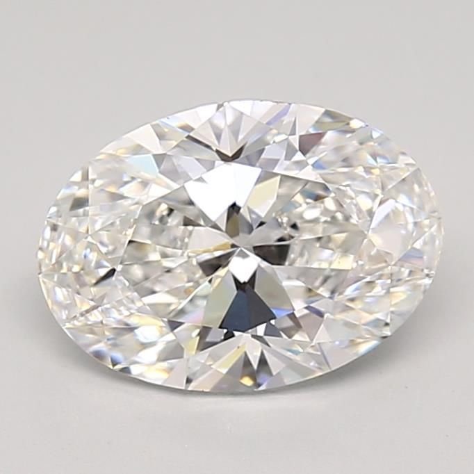 2.52ct D VS1 Rare Carat Ideal Cut Oval Lab Grown Diamond