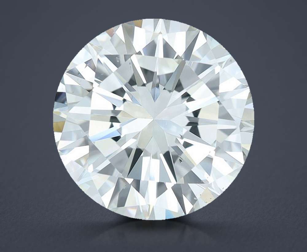 5.00 Carat Round Natural Diamond