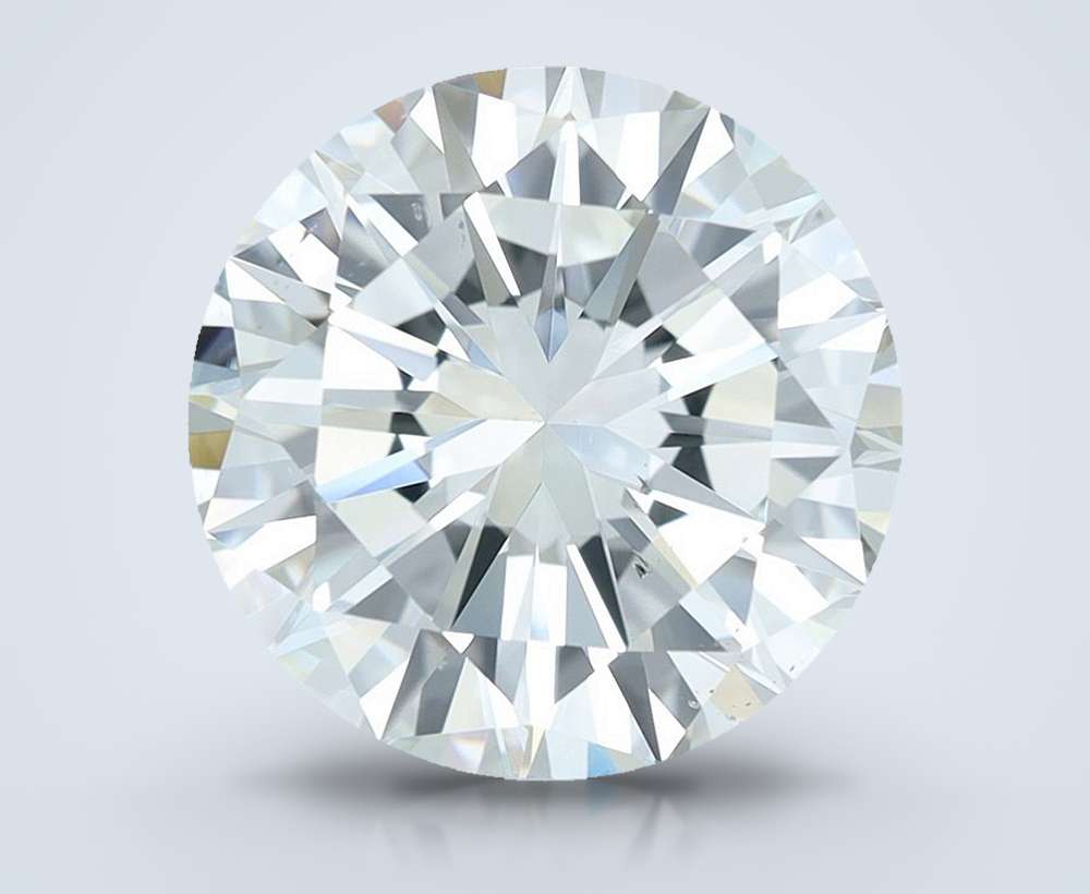 5.00 Carat Round Natural Diamond