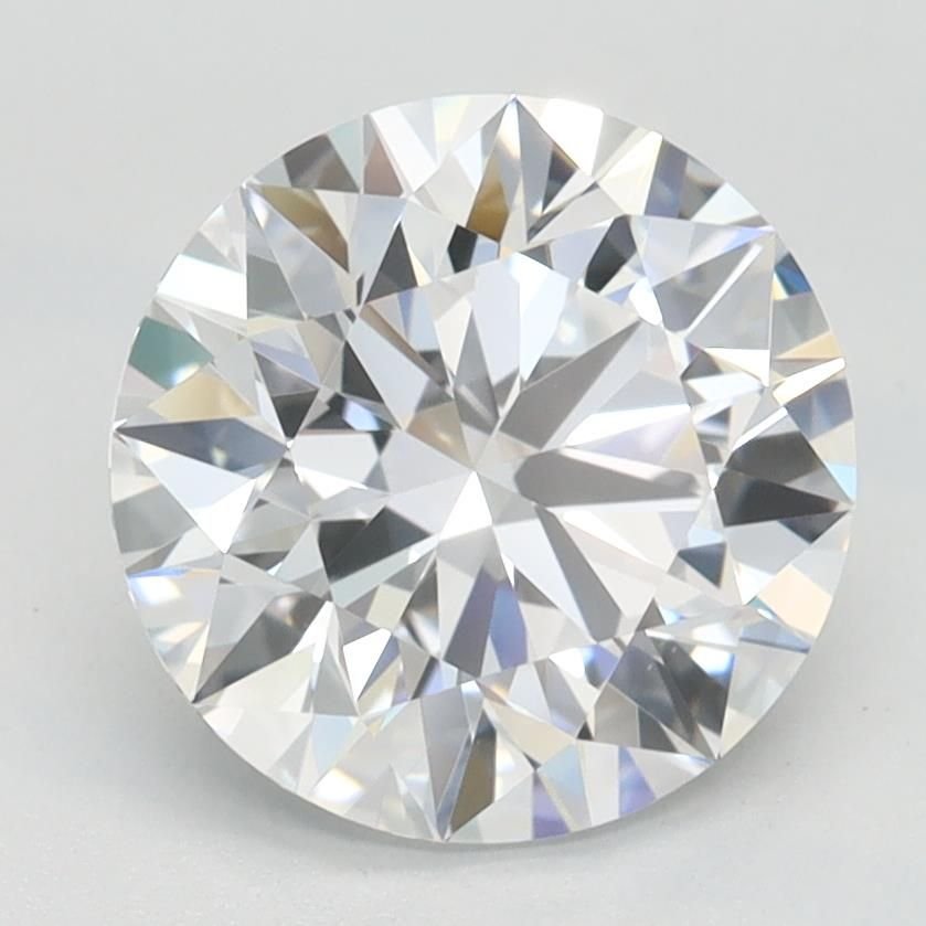 2.01ct D VVS1 Rare Carat Ideal Cut Round Lab Grown Diamond