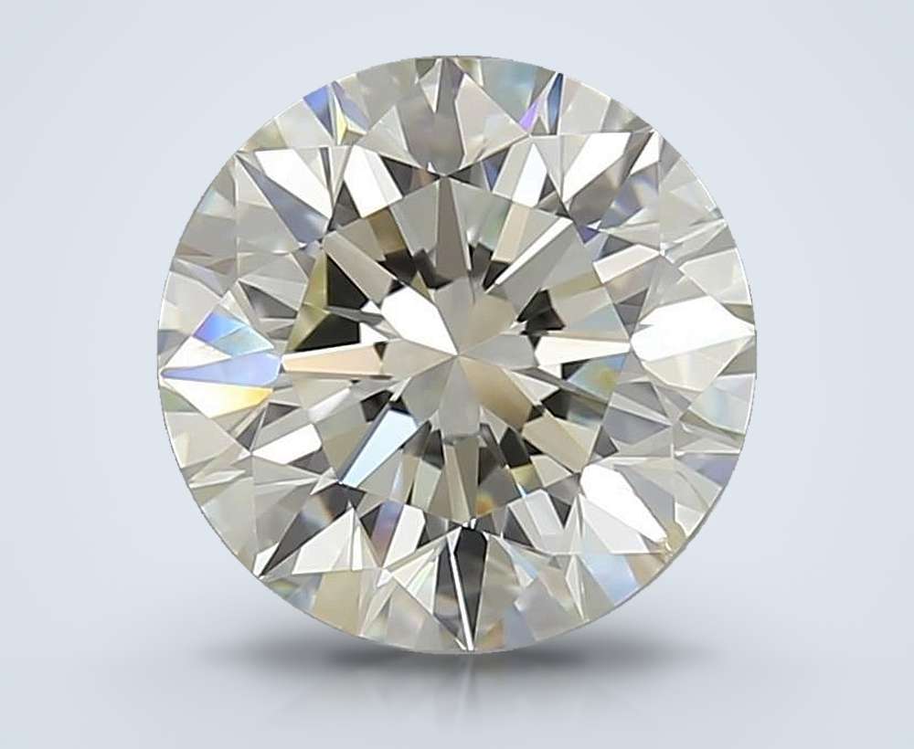 3.01 Carat Round Natural Diamond