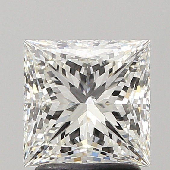 2.03ct J SI1 Rare Carat Ideal Cut Princess Diamond