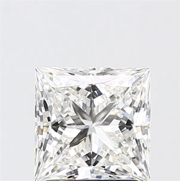 2.09ct F VVS2 Rare Carat Ideal Cut Princess Lab Grown Diamond
