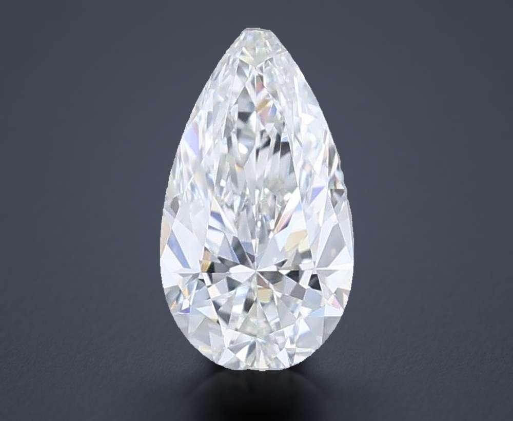 0.40 Carat Pear Natural Diamond