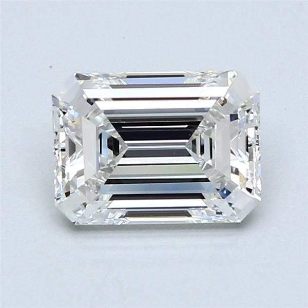 1.82ct G VVS2 Rare Carat Ideal Cut Emerald Diamond