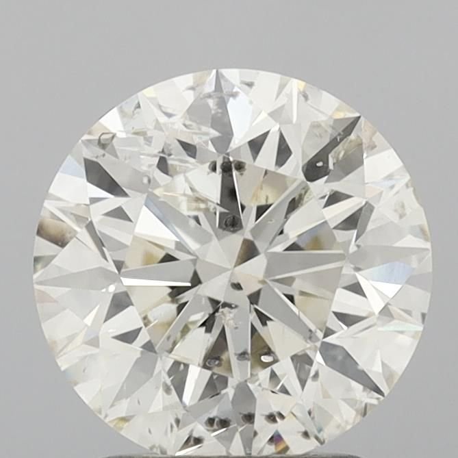 2.09ct K SI2 Excellent Cut Round Diamond