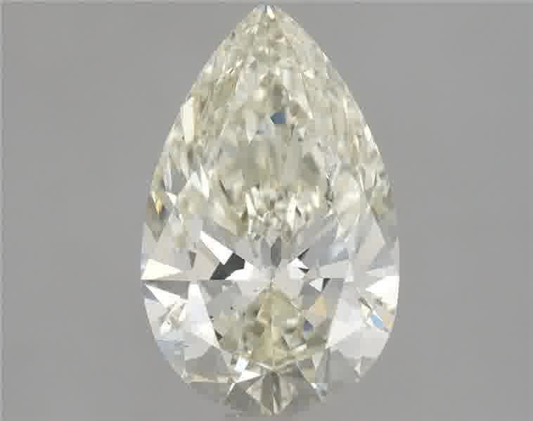 2.04ct K SI1 Rare Carat Ideal Cut Pear Diamond