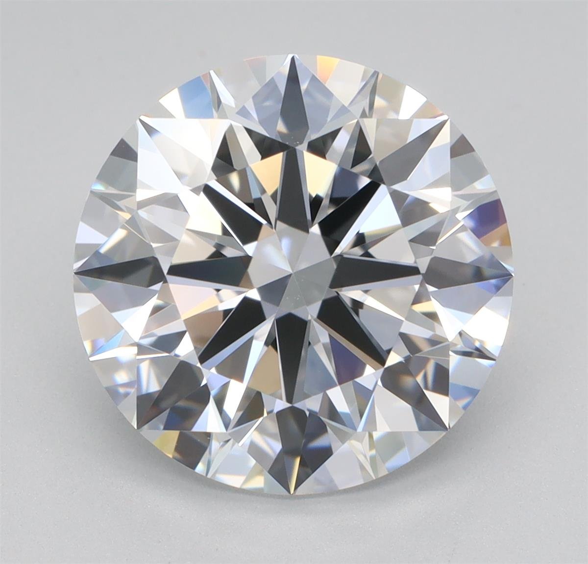 4.23ct E VVS1 Rare Carat Ideal Cut Round Lab Grown Diamond