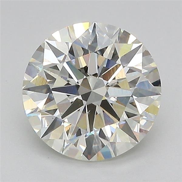 2.12ct J VS2 Rare Carat Ideal Cut Round Lab Grown Diamond