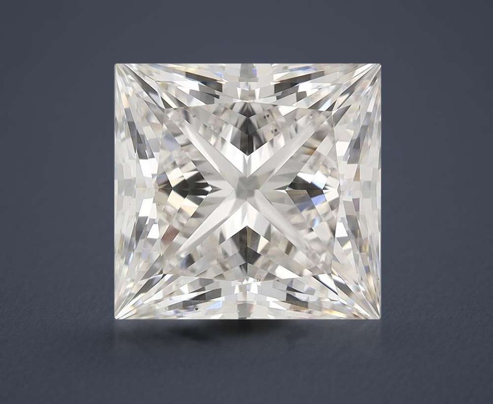 6.55 Carat Princess Lab Diamond