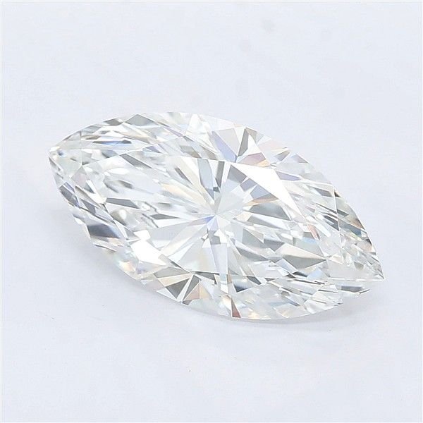 2.71ct E VVS2 Rare Carat Ideal Cut Marquise Lab Grown Diamond