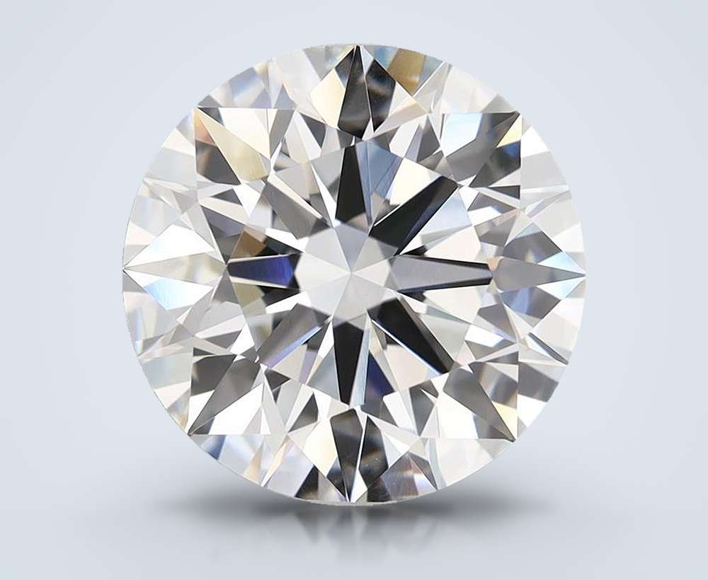 6.06 Carat Round Lab Diamond