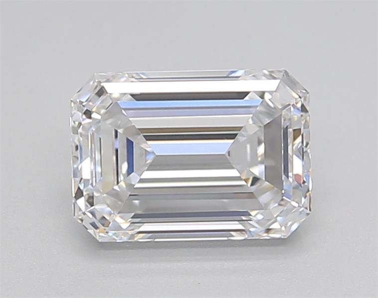 1.35ct E VS2 Rare Carat Ideal Cut Emerald Lab Grown Diamond