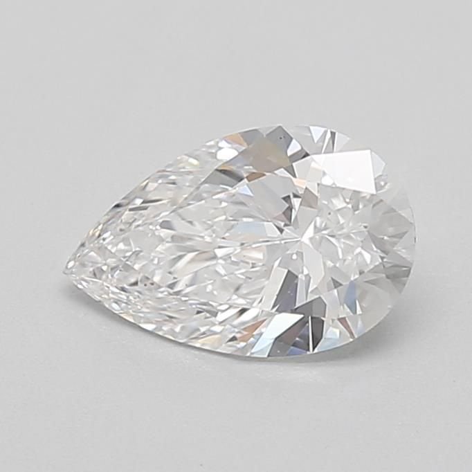 0.92ct D VS1 Rare Carat Ideal Cut Pear Lab Grown Diamond