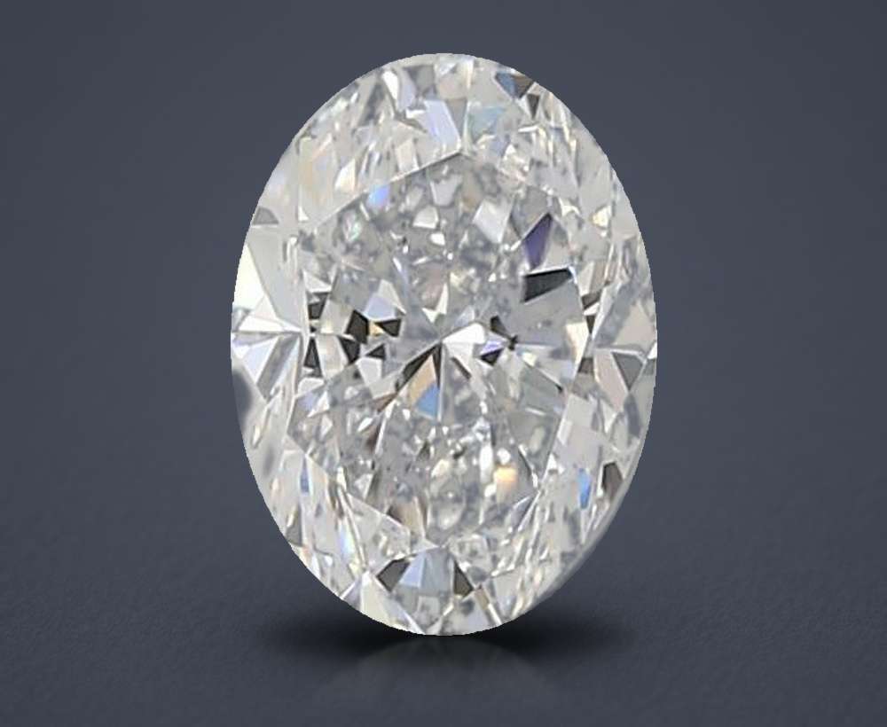 0.79 Carat Oval Lab Diamond