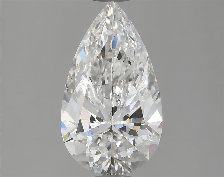 1.36ct F SI1 Rare Carat Ideal Cut Pear Lab Grown Diamond