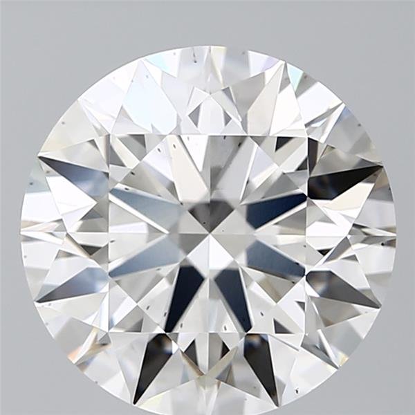 5.38ct G SI1 Rare Carat Ideal Cut Round Lab Grown Diamond