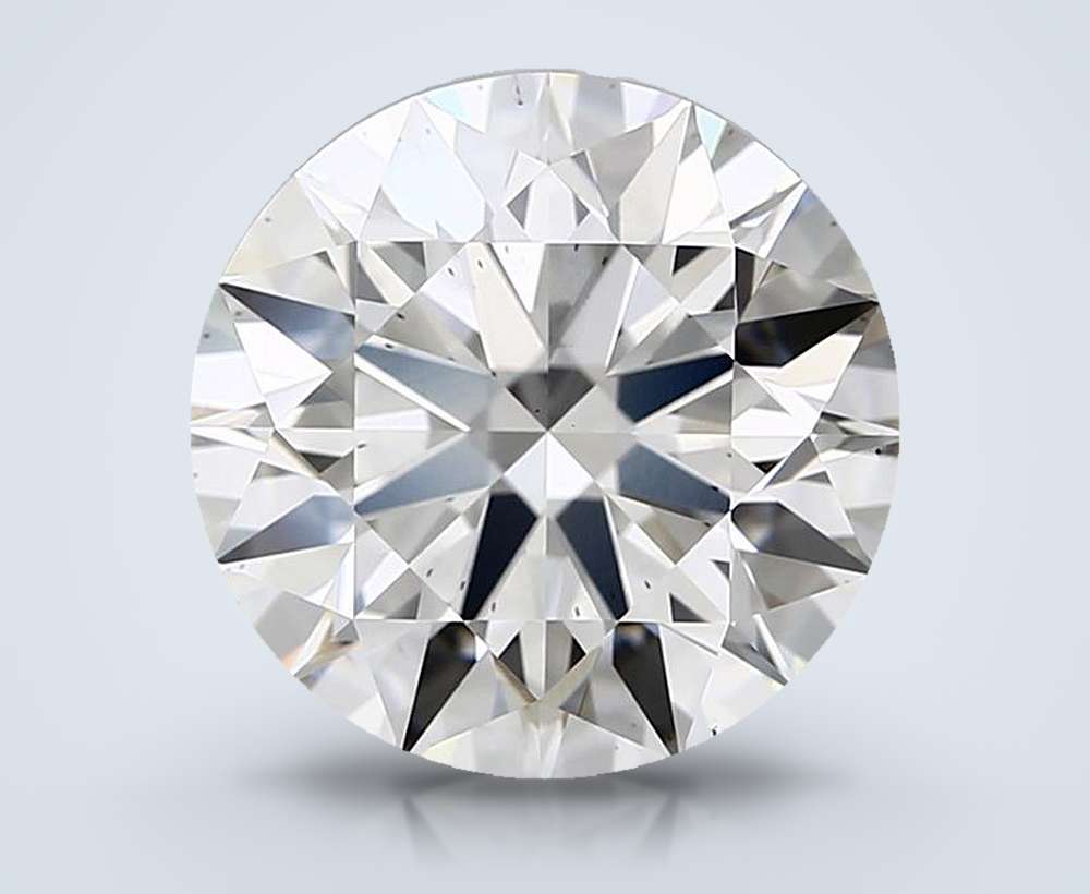 5.38 Carat Round Lab Diamond
