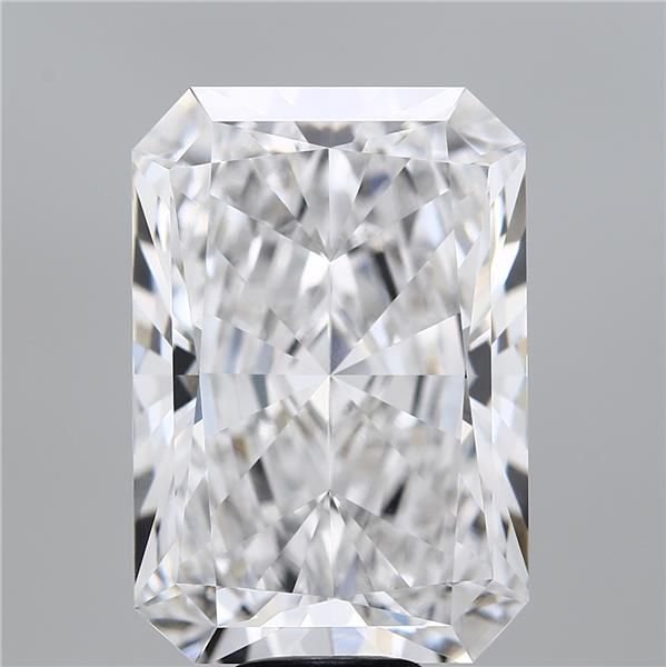 15.07ct F VVS2 Rare Carat Ideal Cut Radiant Lab Grown Diamond