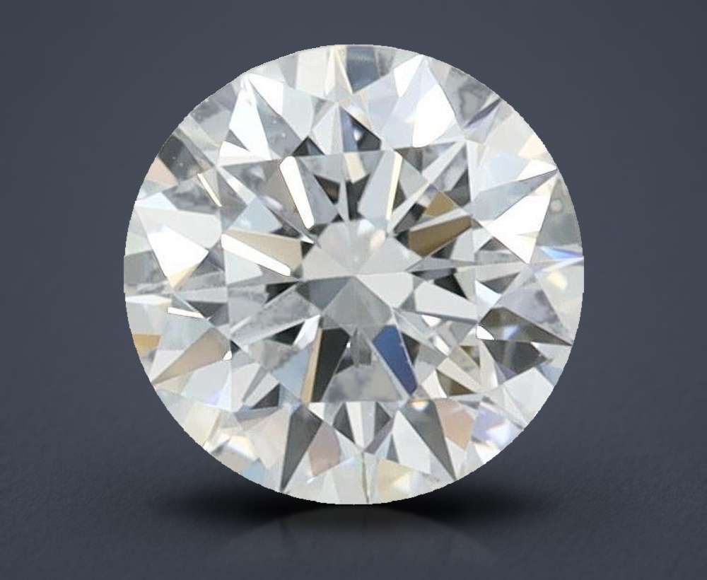 0.76 Carat Round Lab Diamond