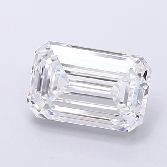 1.28ct D VS1 Rare Carat Ideal Cut Emerald Lab Grown Diamond