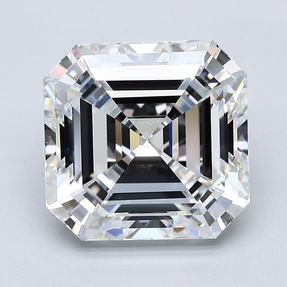 4.62ct E VS2 Rare Carat Ideal Cut Asscher Diamond