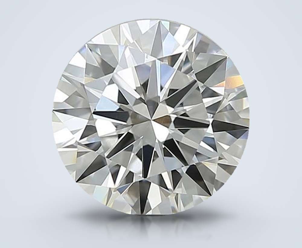 3.21 Carat Round Lab Diamond
