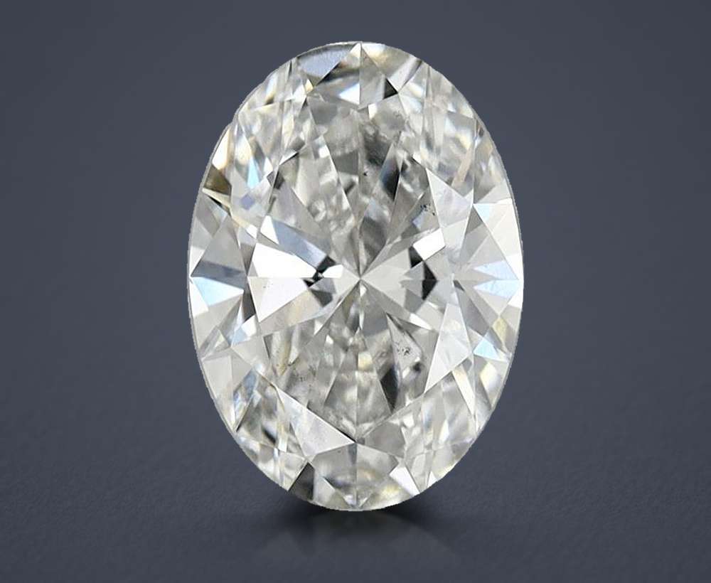 1.36 Carat Oval Lab Diamond